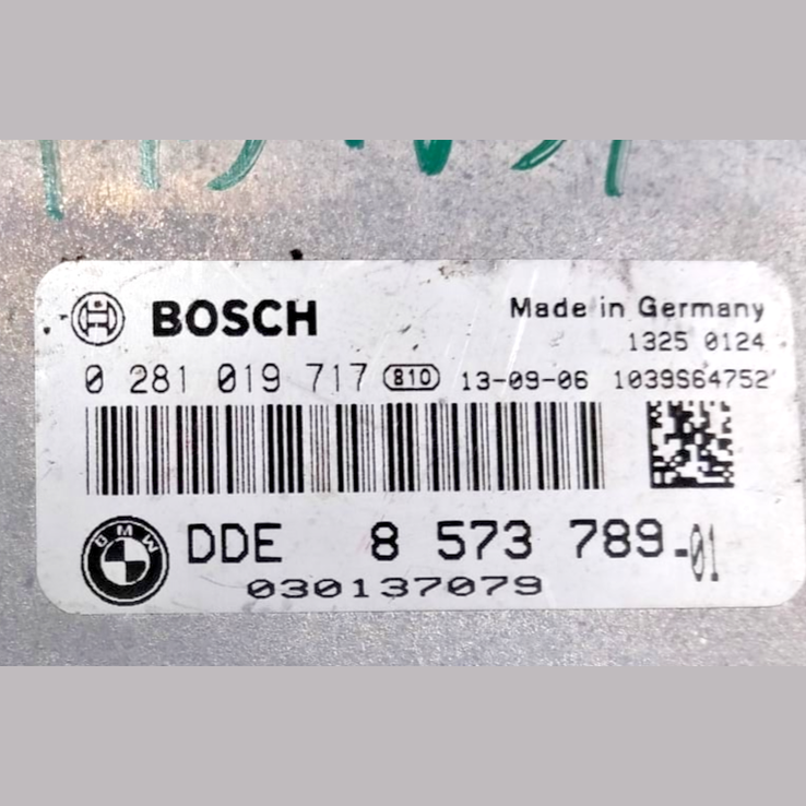 BMW X5 Diesel F15 N57 3.0 ENGINE CONTROL UNIT ECU ONLY DDE 8573789
