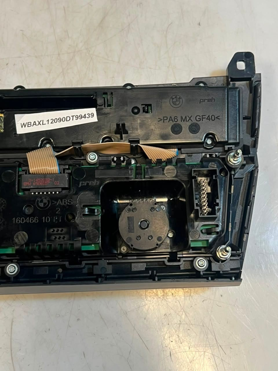 2011-2016 BMW 5 Series F10 F11 535i Air Conditioning Control Panel 9263746 OEM