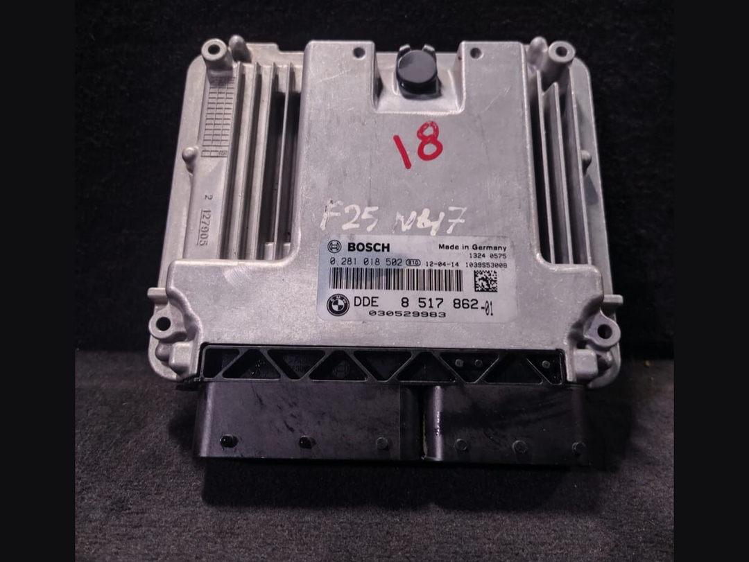 BMW 5 F10 F20 F25 F30 N47N ENGINE CONTROL UNIT ECU DDE MODULE - 8517862