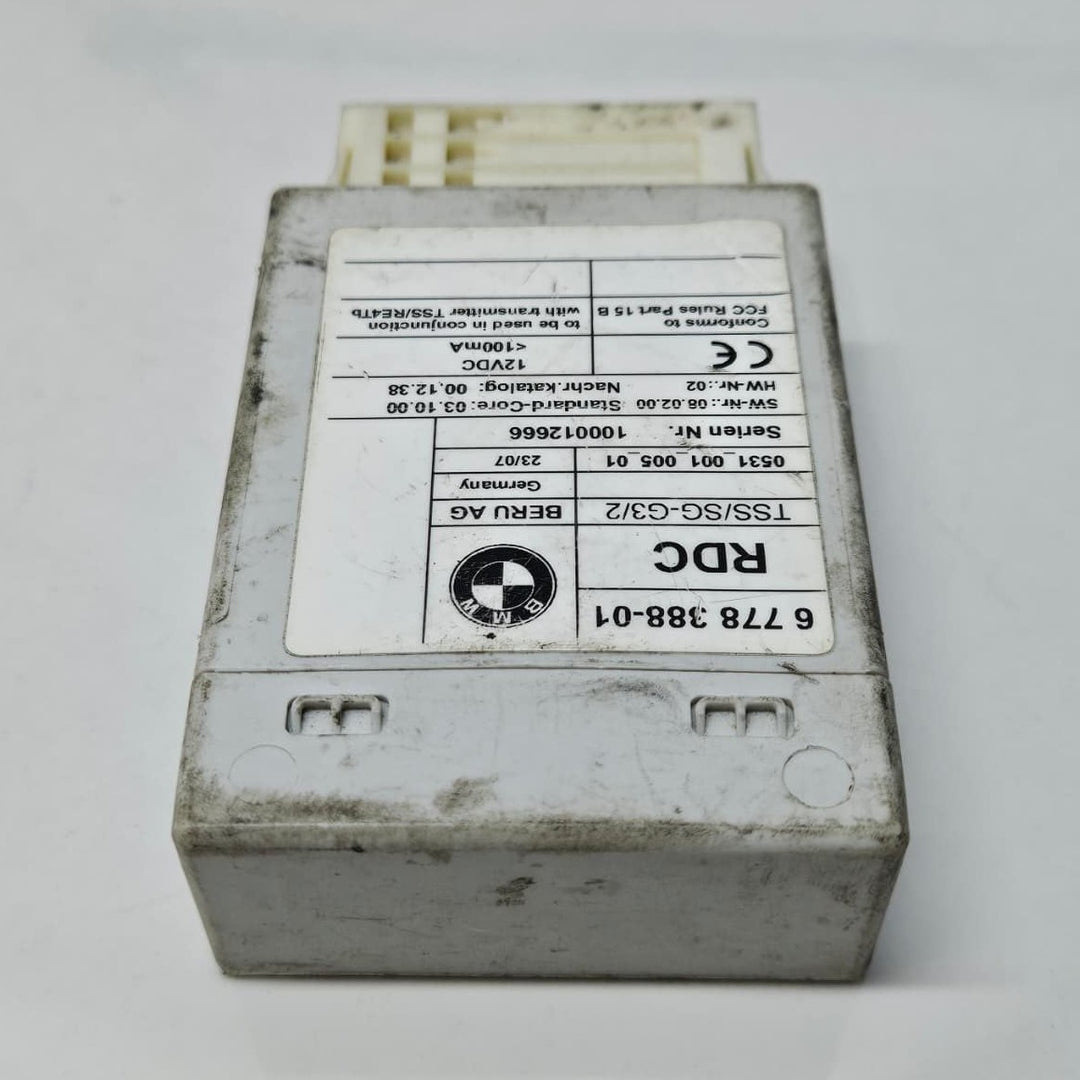 2007-2013 BMW E90 E91 E92 328i Tire Pressure Control Module 6778388