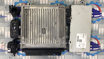 OEM BMW 520d F10 N47N 2011 ENGINE CONTROL UNIT ECU SET DDE 8513250