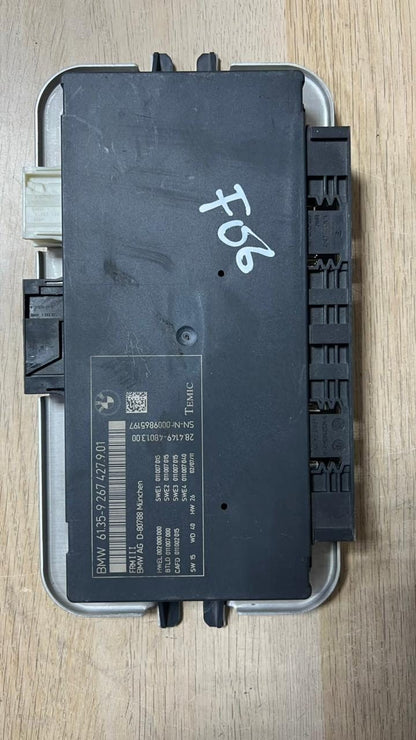 BMW 2012-2013 BMW 650i Footwell Module 9267427 F10 F02 F11 F06 FRM3