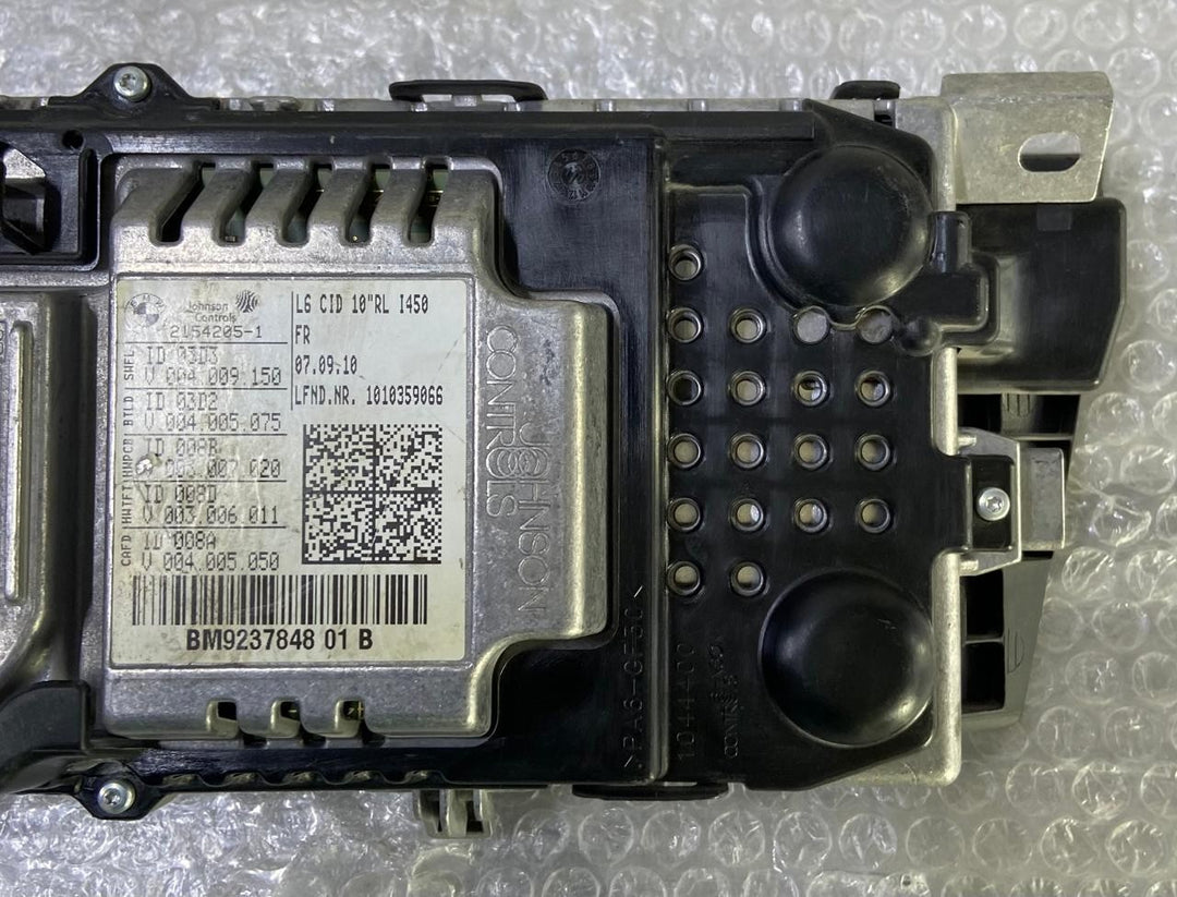 OEM BMW 7 series F01 F02 CENTRAL INFORMATION CID DISPLAY 10" SCREEN 9237848