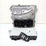 7629420-2011-2012 BMW X3 535i GT N55 Engine Control Module ECU DME Key Set