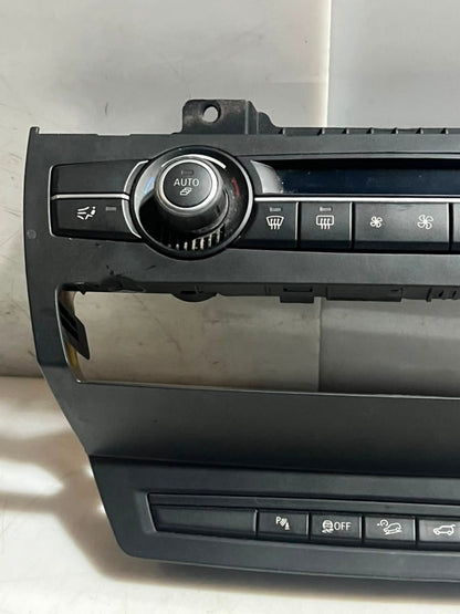 2007-2014 BMW X5 E70 and X6 E71 E72 A/C Climate Control Panel 9279653 OEM