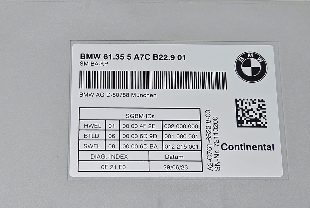 2019-2026 BMW M2 M3 M4 M8 X3 X4 X5 X6 X7 Seat Module 5A7CB22 OEM