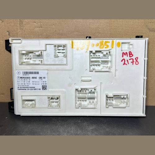 Mercedes W246 CLA B-Class Front SAM Body Control Module Unit A246 9008510 OEM