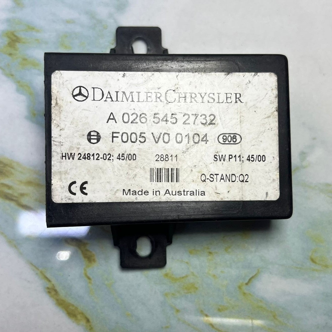 2003-2006 Mercedes SL500 Diagnostic Control Module A0265452732 SL-Class R230