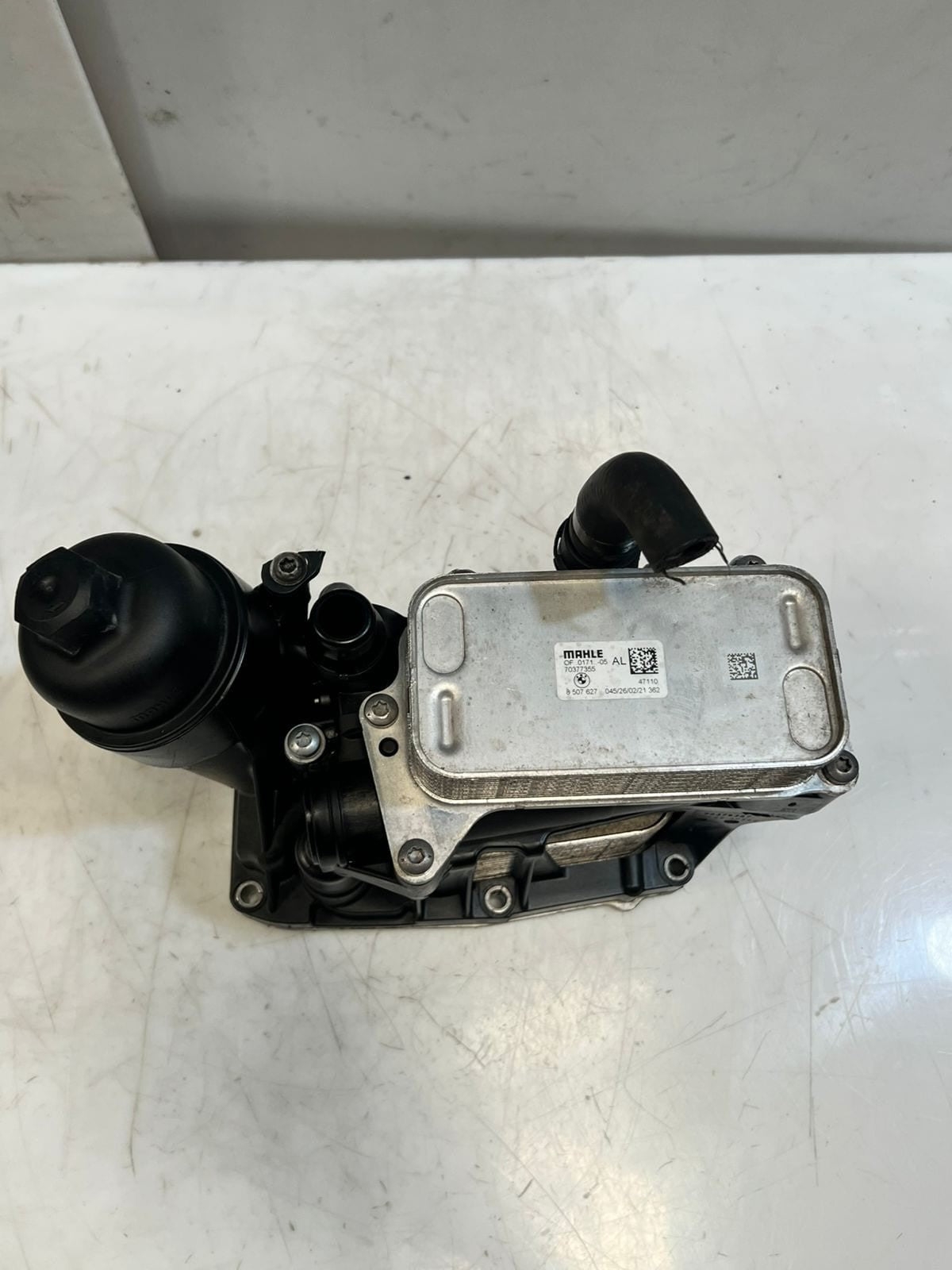 2014-2018 BMW 5 Series F10 F11 328d xDrive Engine Oil Cooler 8507627 OEM