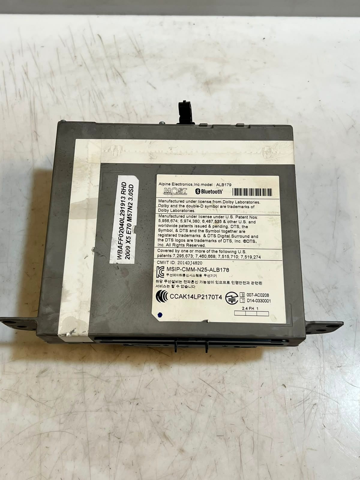 2016 BMW X1 F22 F32 Navigation System Head Unit Basic 6833290 OEM