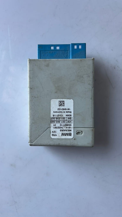 2014-21 BMW i3 Fuel Tank Control Module 7452591 i8, and select F and G series