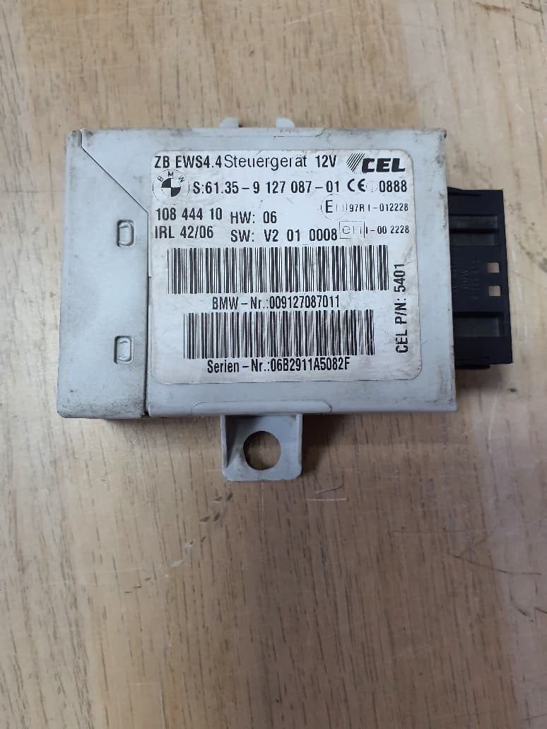 07-10 BMW X3 Electronic Immobilizer System Control Module 9127087 X3 E83 3.0L