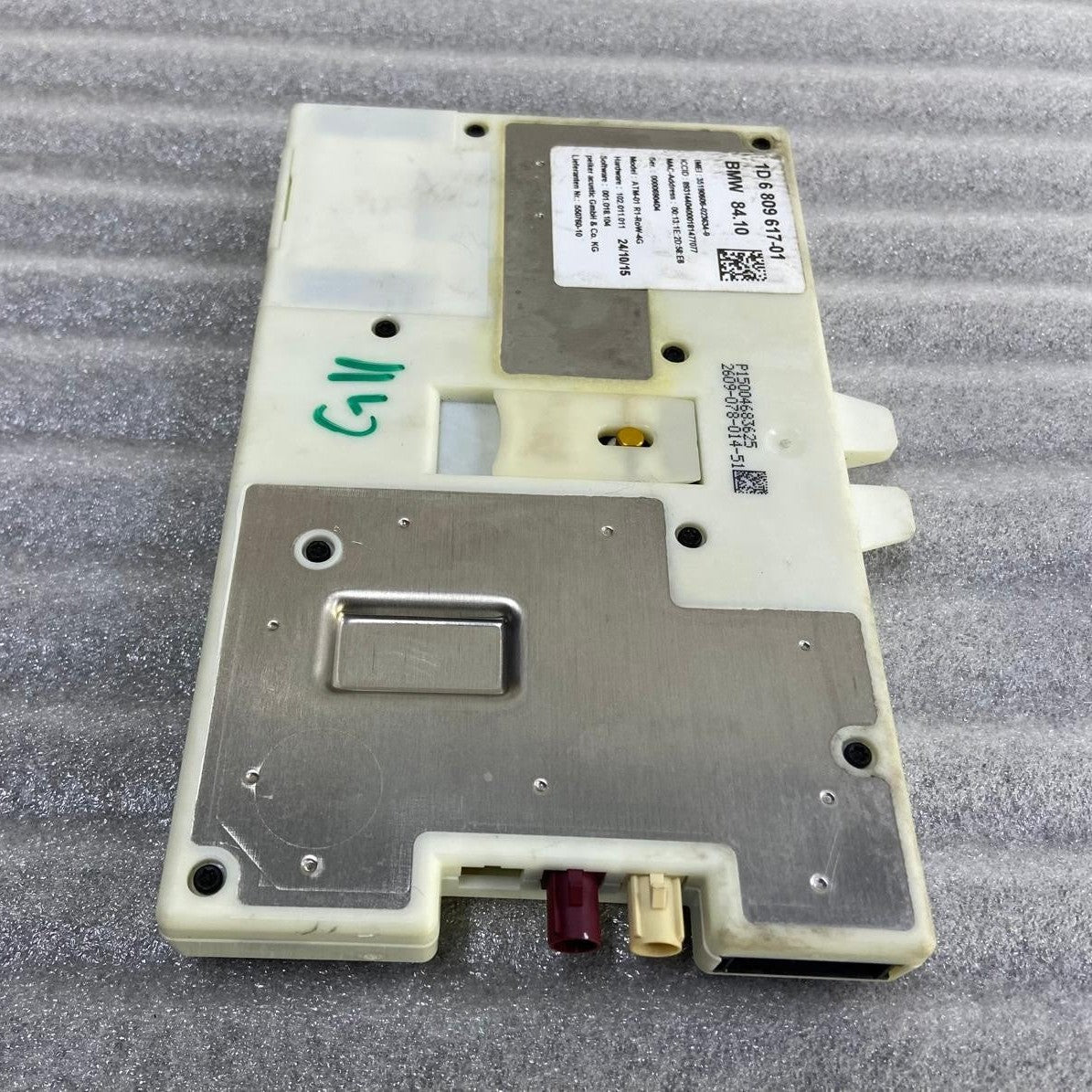 OEM BMW G11 ROOF ANTENNA BODY DOMAIN COMPUTER MODULE 6809617