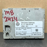 05-11 Mercedes-Benz R171 SLK350 Central Gateway Control Module A171 5405045 OEM