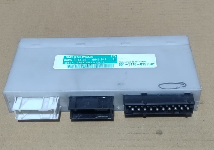 BMW X5 E53 D SPORT GM3 E53 W/SCA 12V BODY CONTROL ECU UNIT 61.35-6 946 947
