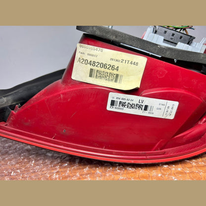 Mercedes W204 C-Class Rear Left Side Tail Light Brake Stop Lamp A204 8206264