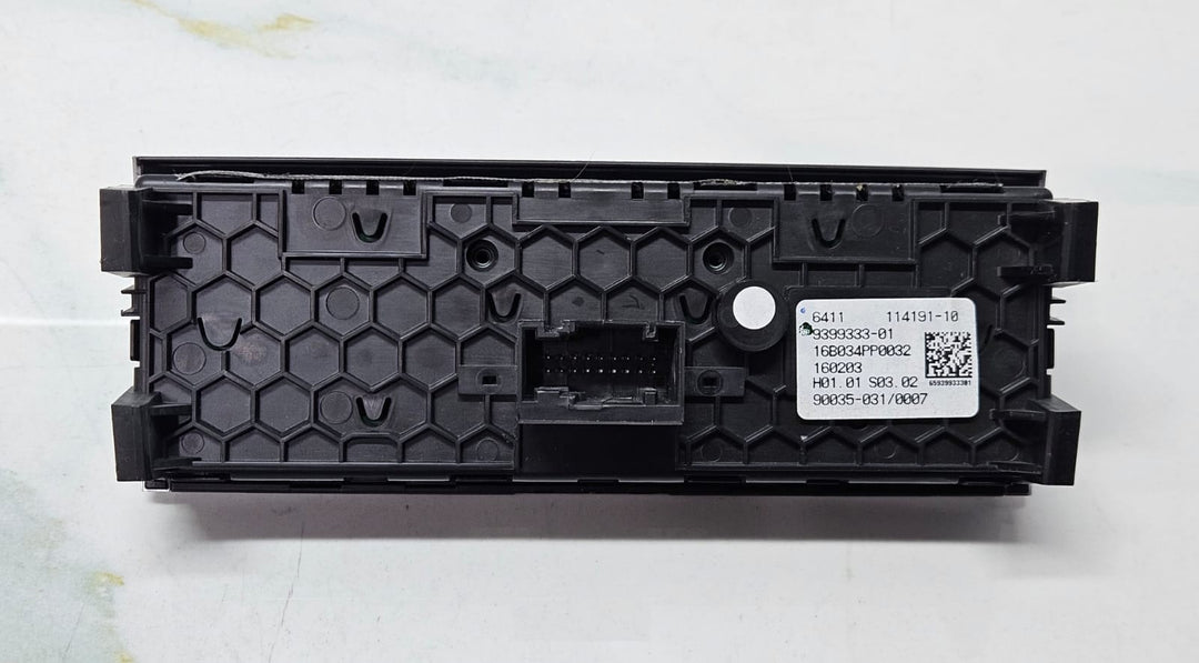 BMW 7 Series G11 G12 Rear Climate Control Panel 9399333 OEM