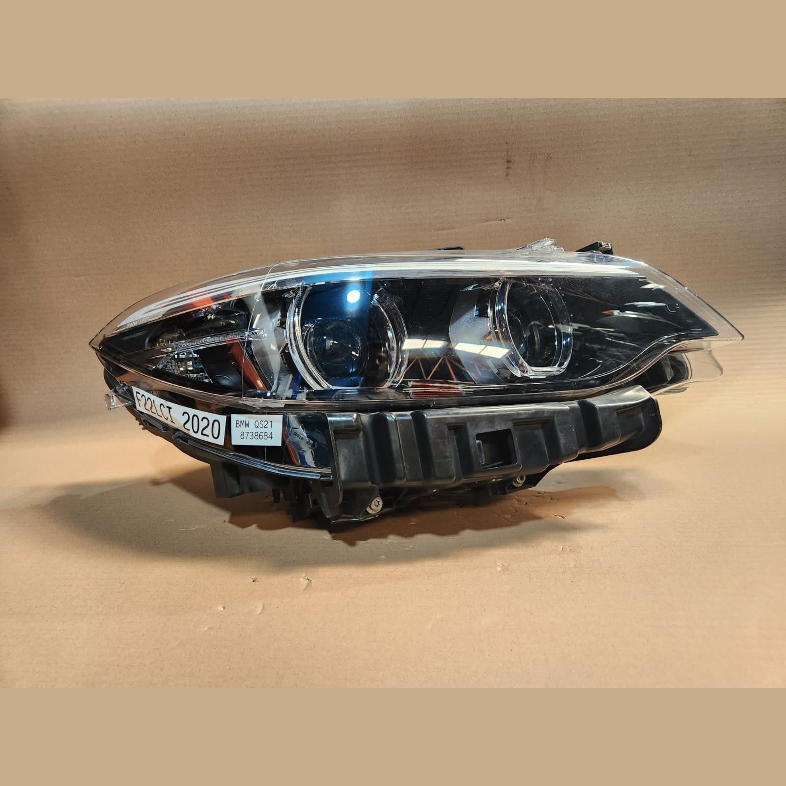 Genuine 2018-2021 BMW M2 Right Front Led Headlight 8738684 F87 and 2-Series F22