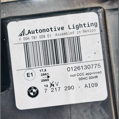Bmw X3 F25 2012 NONE XENON E1 Headlight Headlamp RHS- 7217290