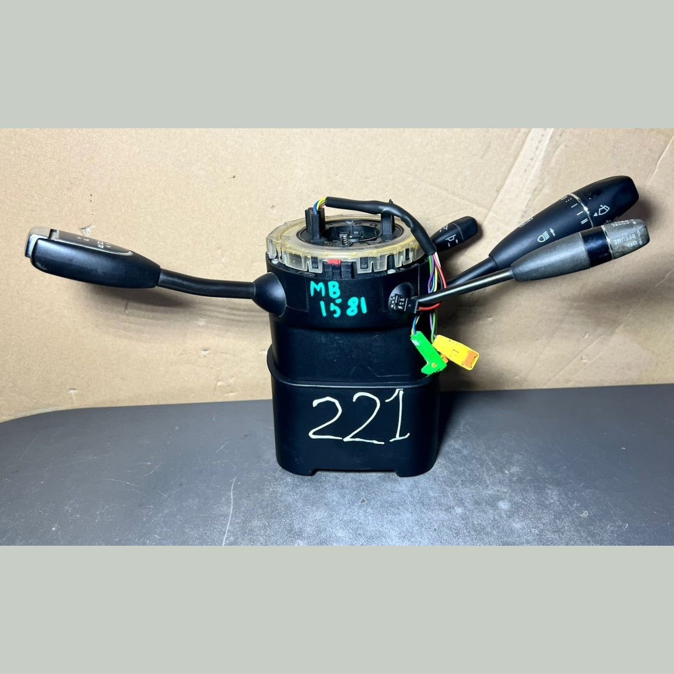 07-13 Mercedes W221 Steering Column Control Switches Assembly A221 5401045 OEM