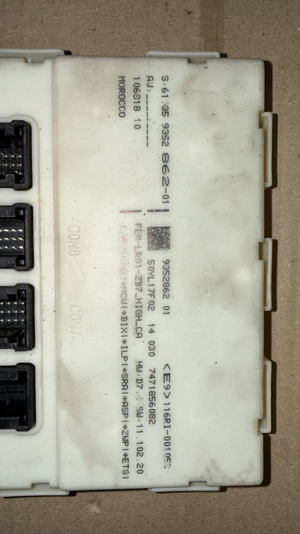 BMW FEM BODY DOMAIN CONTROL MODULE 12-20  F22 F30 F32 F36 F80 F80-9352862