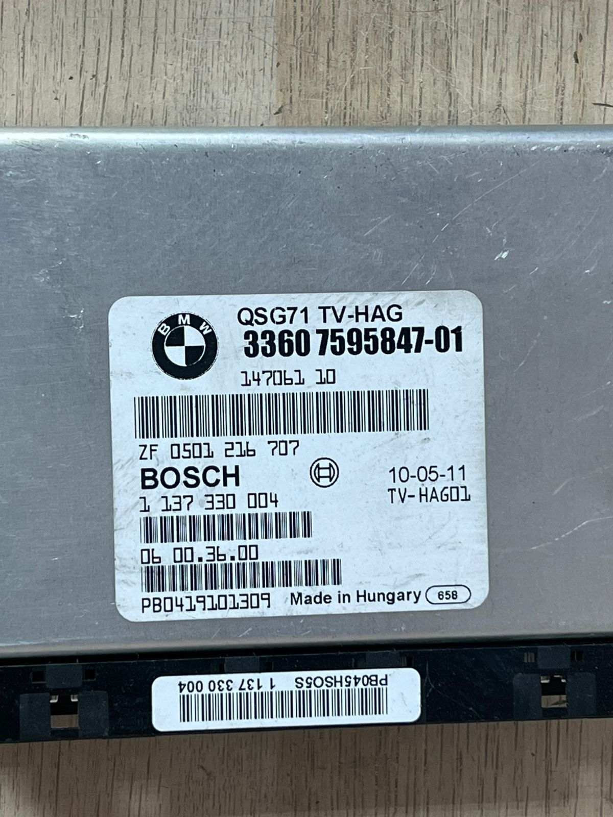 2007-2013 BMW X5 Transfer Case Module 3360 7595847 X5 E70 and X6 E71 