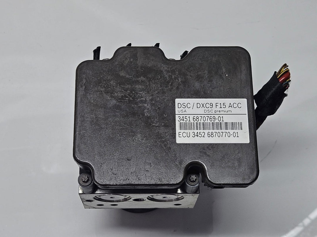  6870769-2015-2018 BMW X6 X5 F15 Abs Module With Acc Active Cruise Control OEM