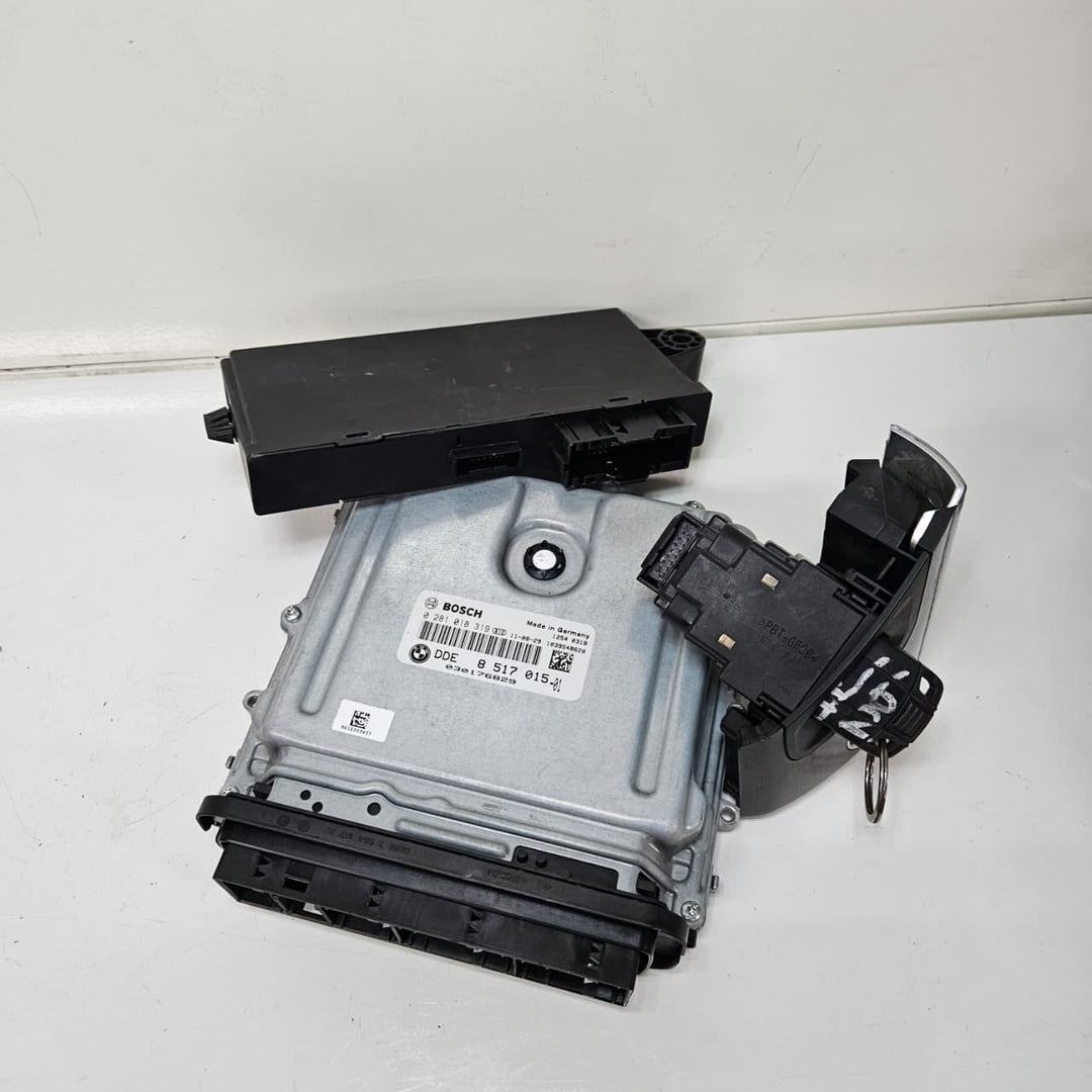 8517015-2012-2013 BMW X5 E70 3.0d N57 Engine Control Unit ECU DDE Key Set