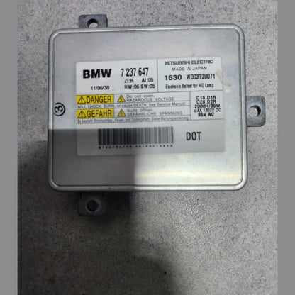 2010-2015 BMW X1 Xenon Headlight Control Ballast 7237647 E90 F10 F11 F01 F07 X1 