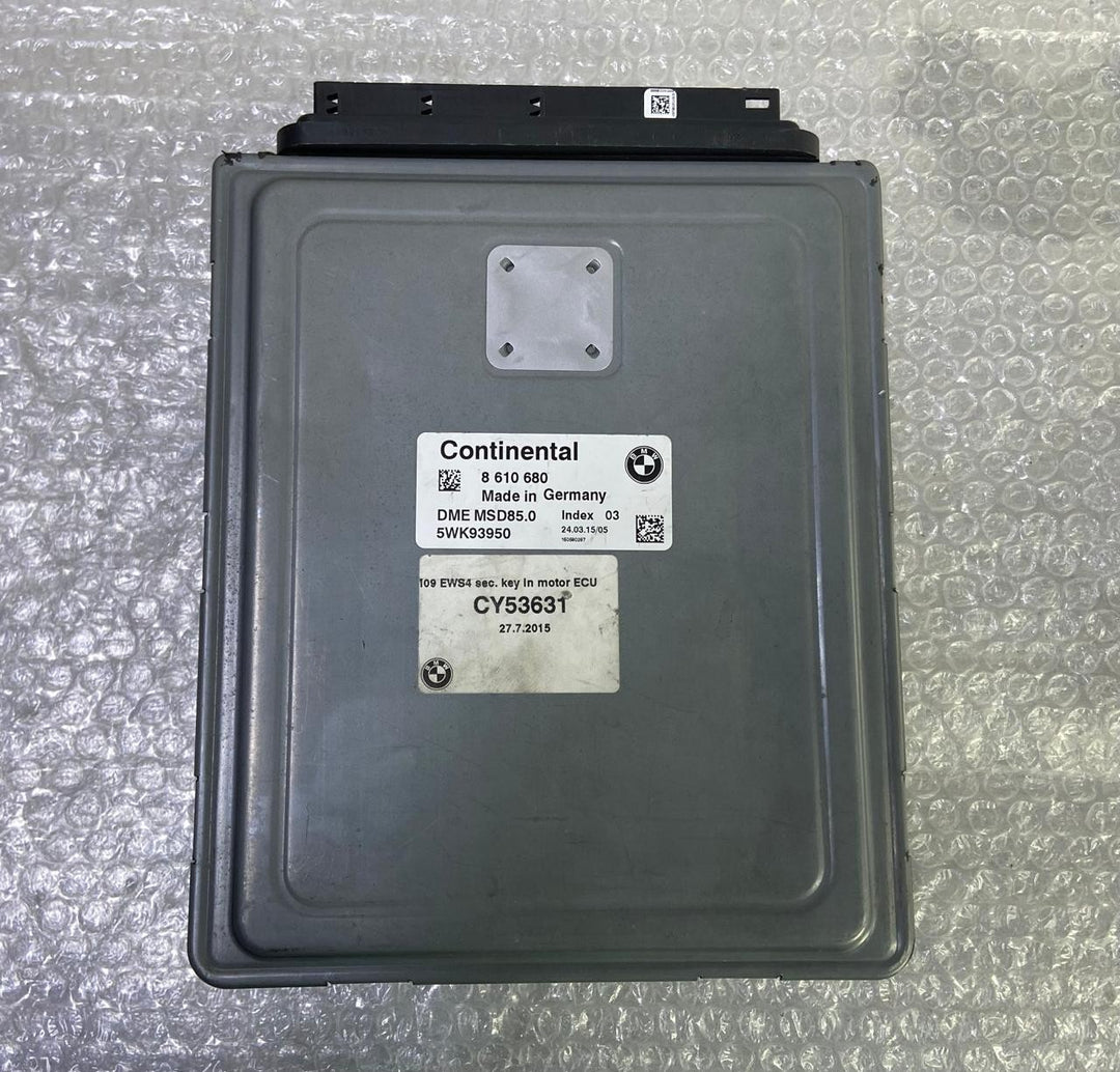 OEM BMW F10 F01 F07 N63 4.4i DME MSD85.0 ENGINE Control Unit ECU ONLY 8610680