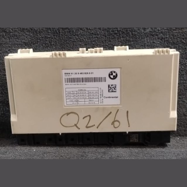 BMW X3 G01 DRIVER SEAT MODULE (MULTIFUNCTION SEAT ECU) P/N 9483826