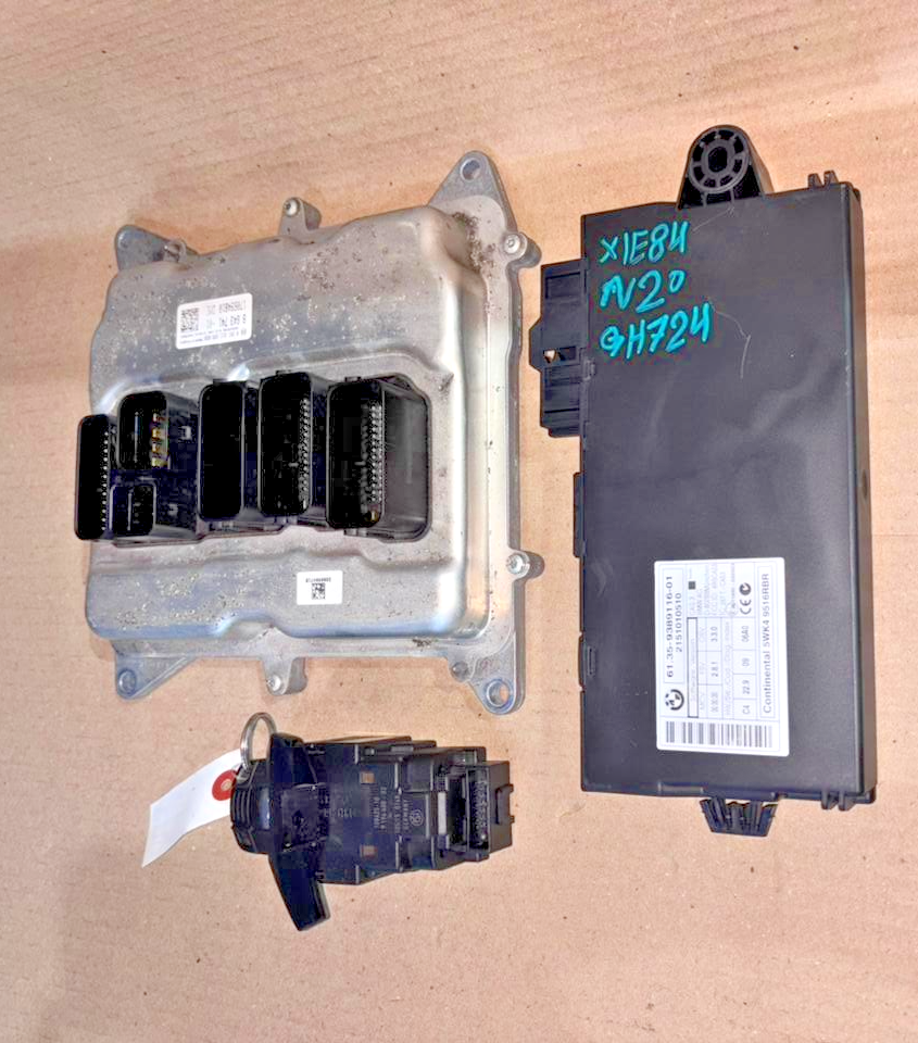 BMW E89 Z4 PETROL N20 ENGINE CONTROL ECU DME MODULE SET 8643741