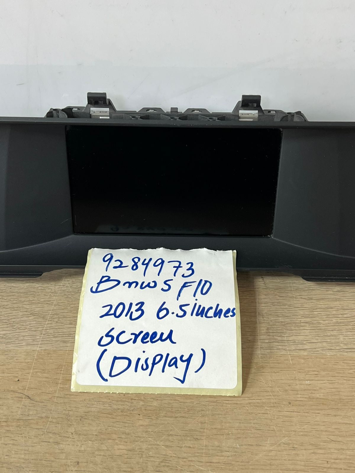 BMW 5 Series F10 F11 CID Central Information Display 6.5" Monitor Screen 9284973