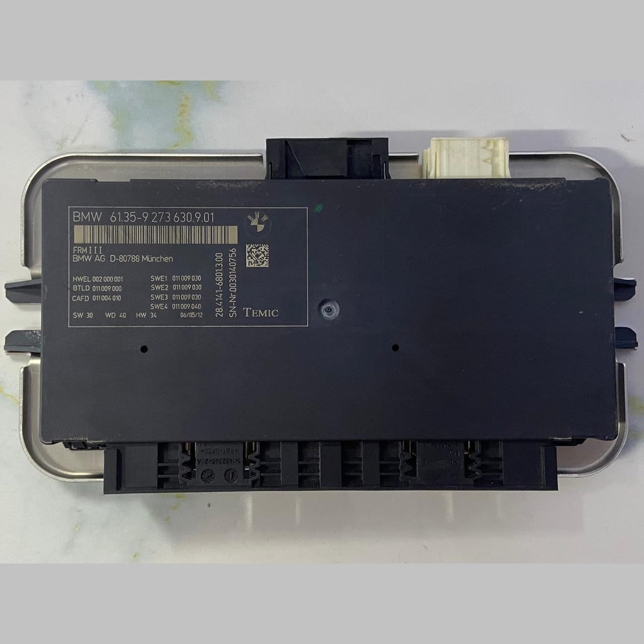OEM BMW F10 F12 F13 F01 F02 F06 F25 F26 Footwell Light Control Module 9273630