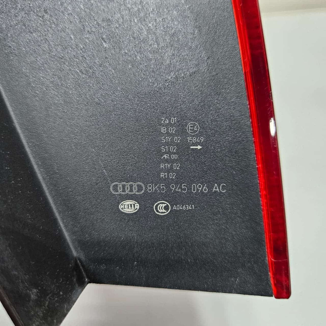 8K5945096AC-2013-2016 Audi A4 B8.5 A4 Quattro S4 Right Outer Rear Taillight OEM