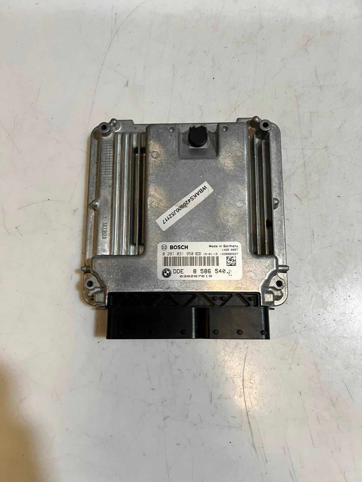 2015 BMW X5 F15 N57N 30dX Engine Control Unit ECU SET DDE+BDC 8586540 OEM