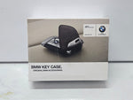 قم بتحميل الصورة إلى عارض الصور، Genuine BMW F40 G20 G30 Leather Key Case With Stainless Steel Clip 82292408819