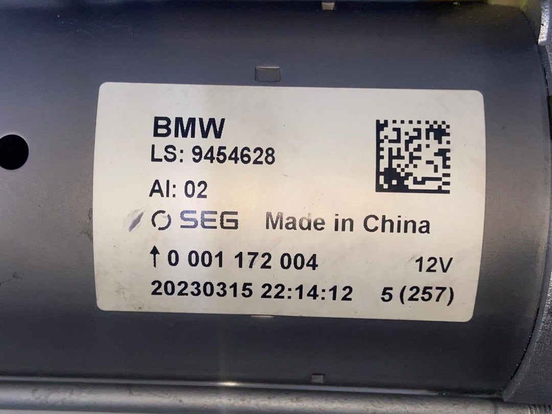 OEM BMW B58B30P 2023 TO 2025 X5 G05 40I ENGINE MOTOR STARTER MOTOR 9454628 20 km