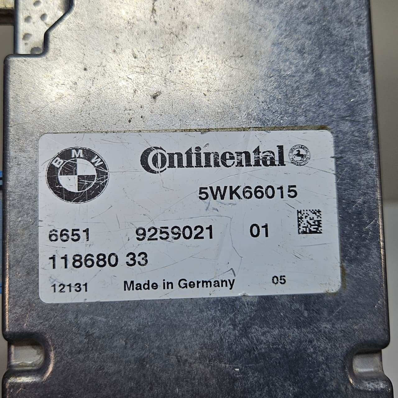 2012-2016 BMW F01 F02 F03 F06 F07 F10 550i Camera Control Module 9259021
