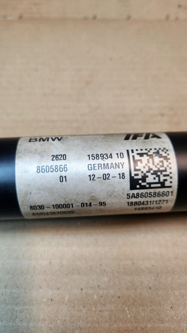 2008-2019 BMW X5 X6 F15 F85 X5M E70 E71  F16 X6M Front Driveshaft 8605866 