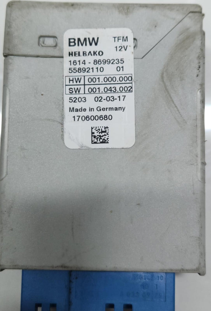 2018-2020 BMW 530e 330e Fuel Pump Control Module 8699235 F30 3 Series OEM