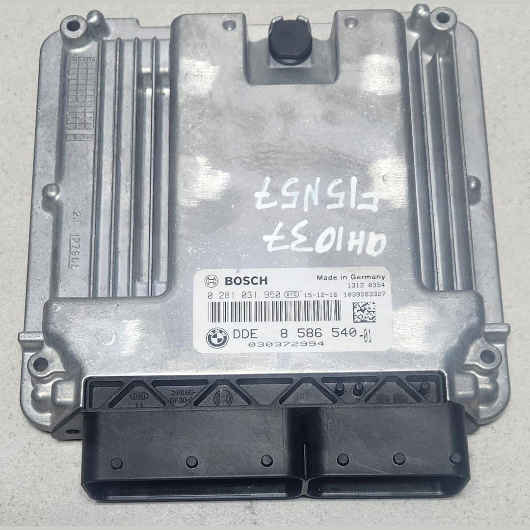 2014-2018 BMW X5 Engine Control Unit 8586540 F32 330d 430d N57N diesel engine