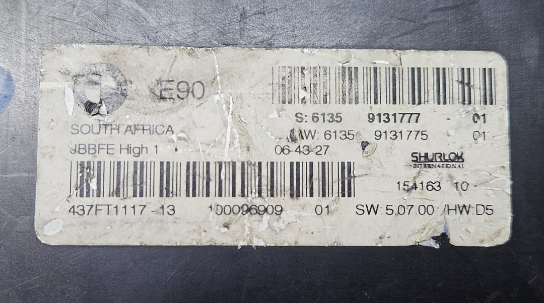 2007-2008 BMW E90 E92 E93 328i Junction box Body Control Module 9131777 OEM