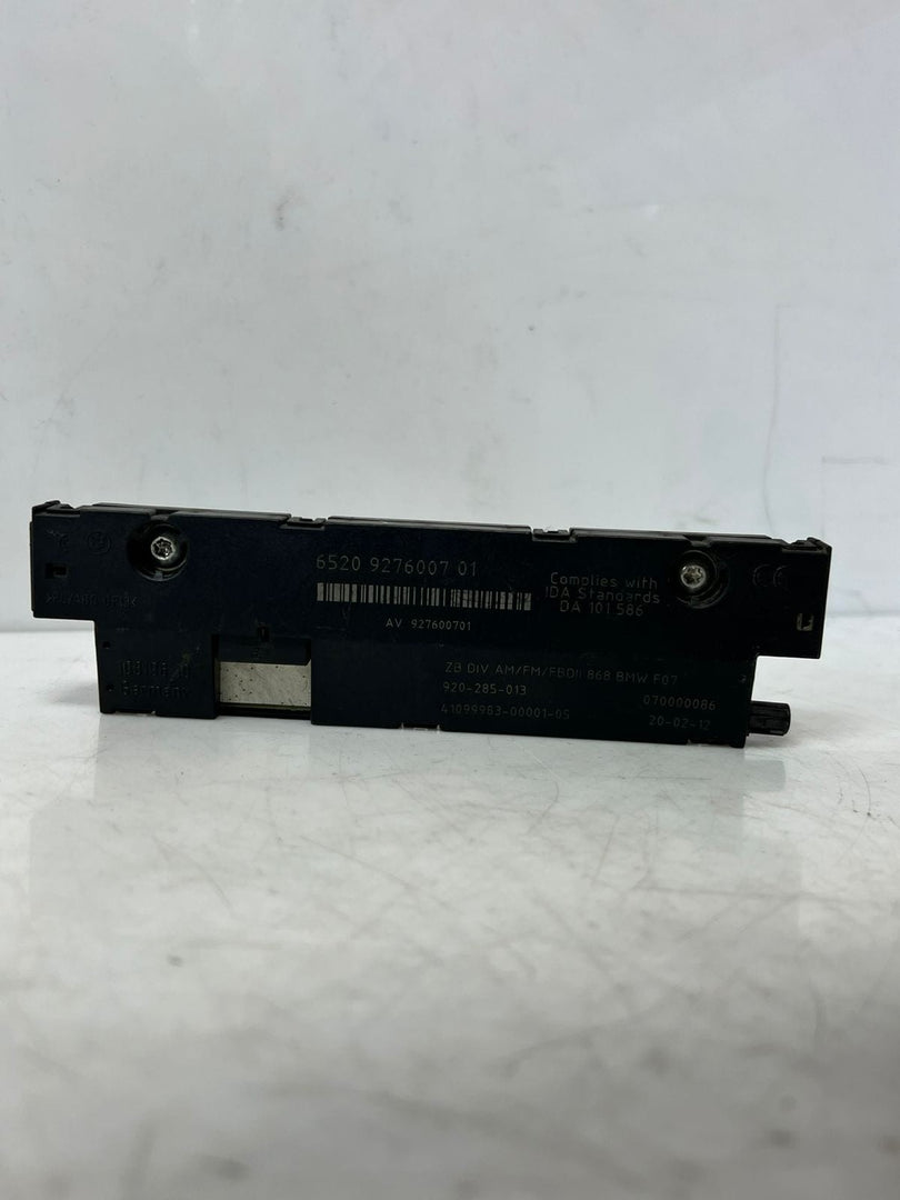 2013-2017 BMW F07 5 Series GT Antenna Amplifier AM FM Diversity 9276007 OEM