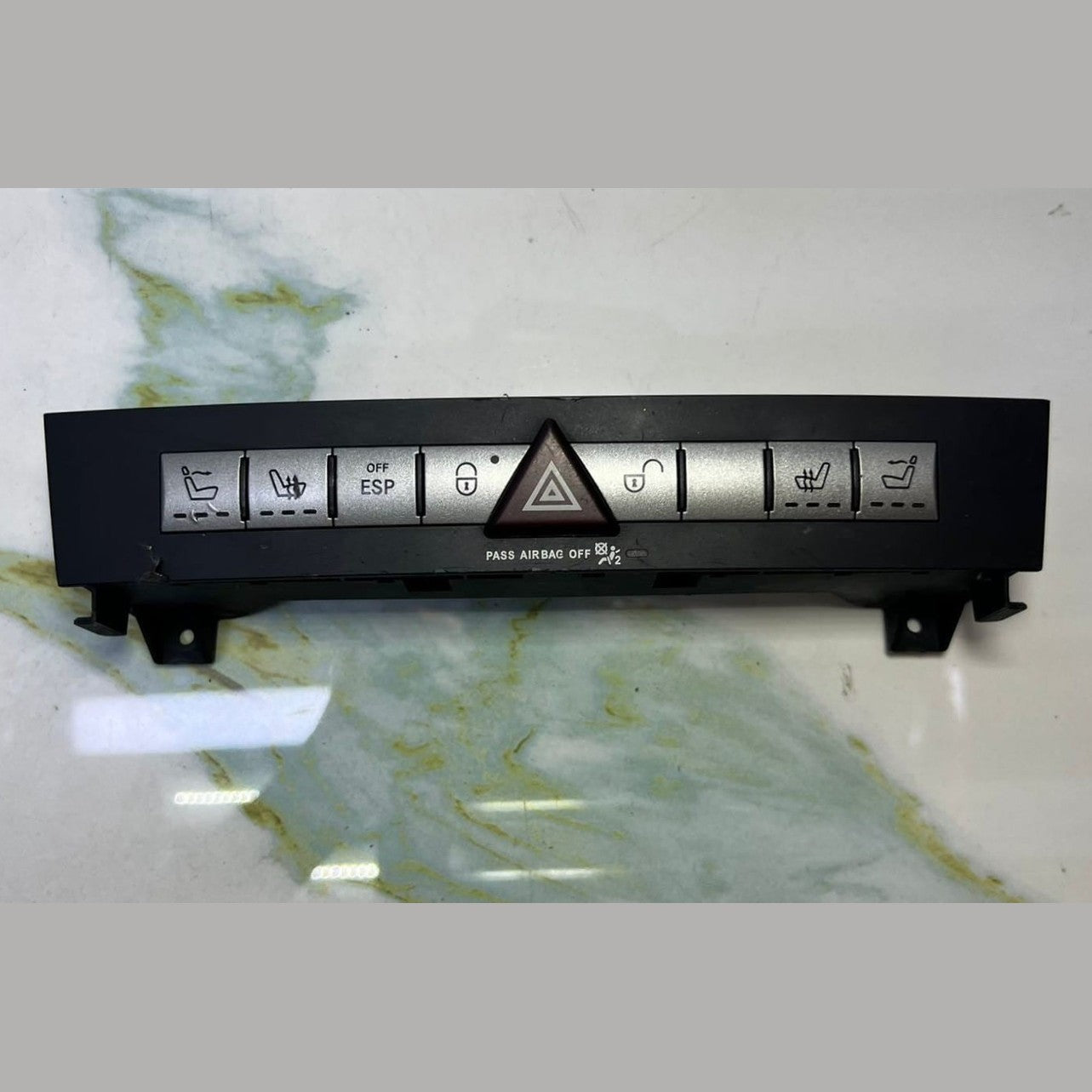 06-08 Mercedes-Benz SLK280 Dash Hazard Light Door Lock Switch A1718701010 R171 