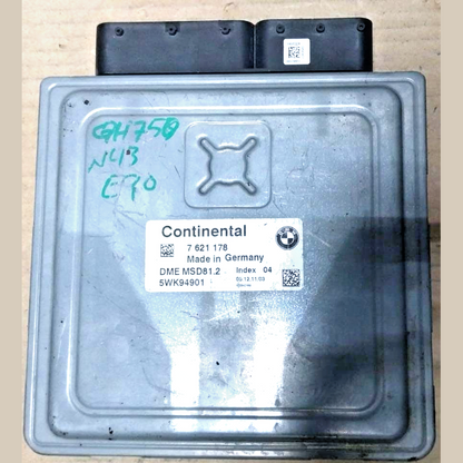 BMW E81 E87 LCI E90 N43 120i 320i 170HP ECU ONLY DME MSD81.2 7621178