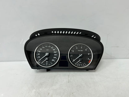 2007 BMW 5 Series E60 E61 LCI N52B30 530i Instrument Cluster 9153754 OEM