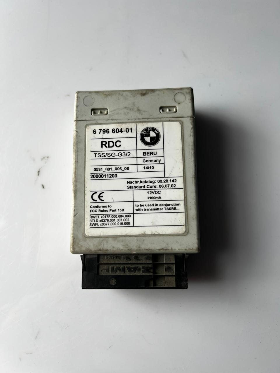 2009-15 BMW 550i 528i 650i 6796604 Tire Pressure Monitor Control Module 
