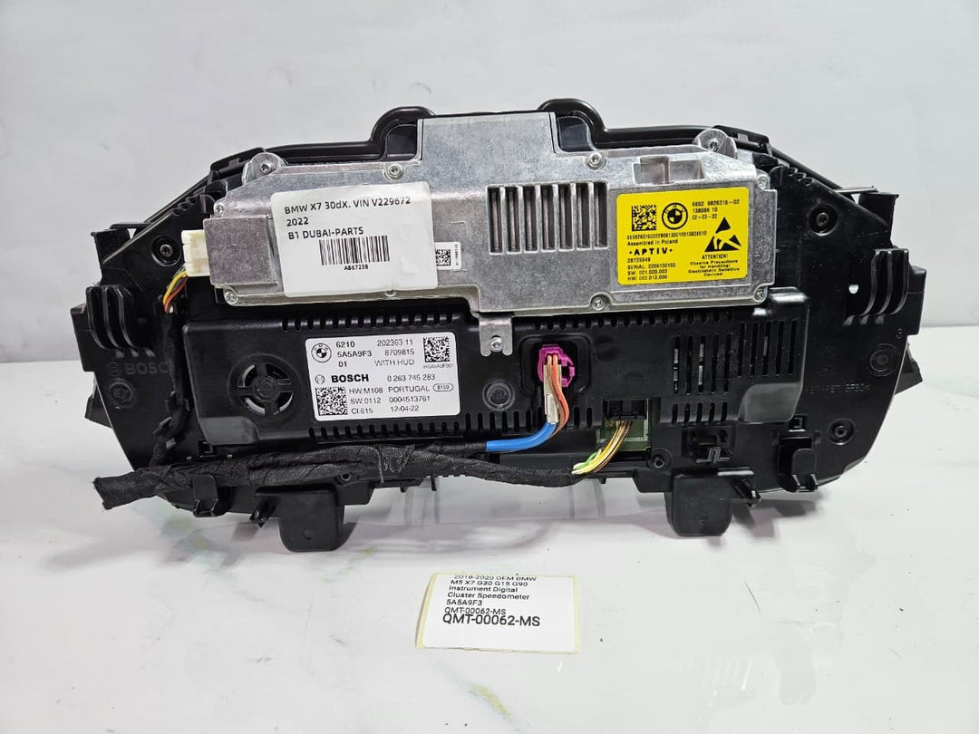 2018-2020 BMW M5 Instrument Digital Cluster Speedometer 5A5A9F3