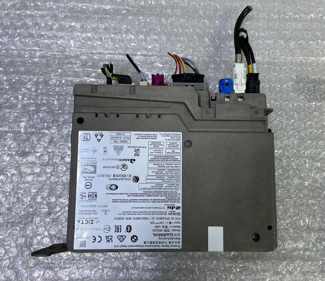 OEM BMW X5 G05 MULTIMEDIA NAVIGATION AUDIO HEAD UNIT 5B3F564 ANATEL